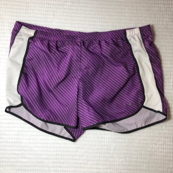 Champion Purple & Black Running Shorts SZ L - Picture 1 of 5